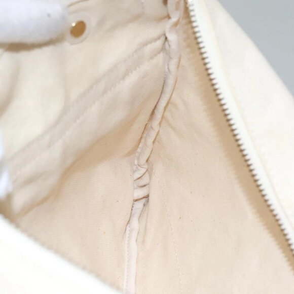 BURBERRY Blue Label Shoulder Bag Canvas Beige Auth ti2861 - Picture 14 of 16